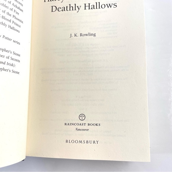 Harry Potter books adult edition (rare) bloomsbury hardcover black cover set - Picture 10 of 15